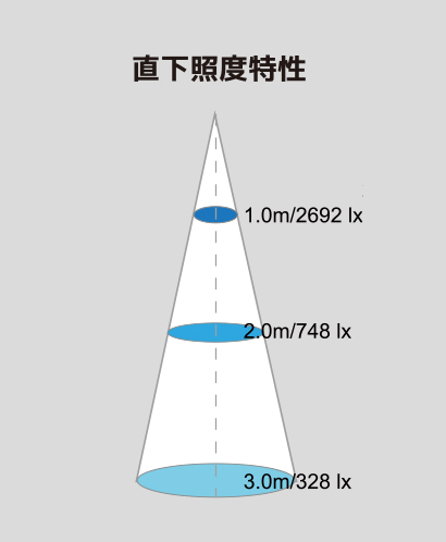 直下照度特性