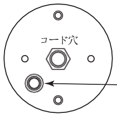 コード穴